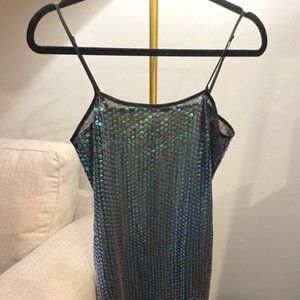 Free People x Anna Sui sequin dress (size S)